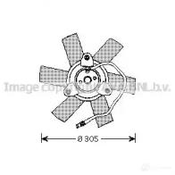 Радиатор охлаждения двигателя PRASCO ol2341 FT52 0R003 2598063 CZ5CJF