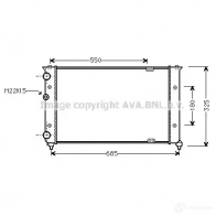 Радиатор охлаждения двигателя PRASCO ST0 27R008 1198256146 DCORS vn2156