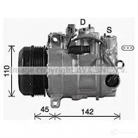 Радиатор охлаждения двигателя PRASCO Volkswagen Caddy vwa2192 FGL0 3W 4045385103935