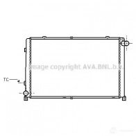 Радиатор охлаждения двигателя PRASCO rt2138 0 RNC4A 4045385039227 Renault Safrane 2 (B54) 1996 – 2000