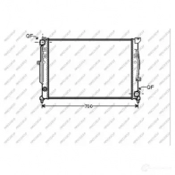 Радиатор охлаждения двигателя PRASCO AD017R016 M VD7R 1437668947