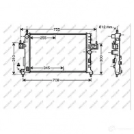 Радиатор охлаждения двигателя PRASCO OP032R002 N9C IF 1437647981