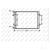 Радиатор охлаждения двигателя PRASCO Ford Galaxy 1 (VX, VY, WGR) Минивэн 1.9 TDI 150 л.с. 2005 – 2006 YQ6 Z04F FD078R004