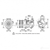 Радиатор охлаждения двигателя PRASCO 2CPRX1 P G009R015 pe2247 Peugeot 206 1 (2AC) Хэтчбек 2.0 RC 177 л.с. 2003 – 2025