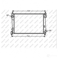 Радиатор охлаждения двигателя PRASCO R1ZD 6 FT138R002 1437671368