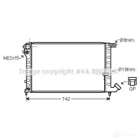 Радиатор охлаждения двигателя PRASCO cna2134 C I420R003 33E9X 2579083