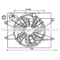 Радиатор охлаждения двигателя PRASCO 1ZHCYQ 6 4045385091584 Toyota Hiace (H200) 5 Автобус 2.7 (TRH223) 151 л.с. 2005 – 2024 to2433