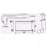 Радиатор охлаждения двигателя PRASCO FZ JRA7 ol2308 4045385033409 Opel Corsa (C) 3 Хэтчбек 1.4 (F08. F68) 90 л.с. 2000 – 2009