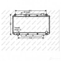 Радиатор охлаждения двигателя PRASCO Toyota RAV4 (XA20) 2 Кроссовер 2.0 D 4WD (CLA20. CLA21) 116 л.с. 2001 – 2005 J 11LSVA TY283R008