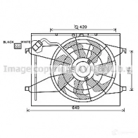 Радиатор охлаждения двигателя PRASCO to2379 Toyota Land Cruiser 4045385071029 X9SAA N