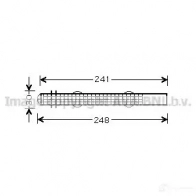 Радиатор охлаждения двигателя PRASCO H KY6K ms2729 1437733764 - Изображение 2