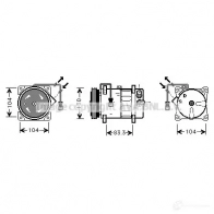 Радиатор охлаждения двигателя PRASCO Suzuki Ignis (HT, FH) 1 2000 – 2006 5CSHZ ZS 4045385053322 sz2061