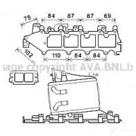 Радиатор охлаждения двигателя PRASCO 4045385041039 Seat Toledo (1L) 1 1991 – 1998 DU DPJH st2019