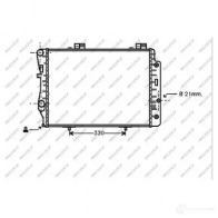 Радиатор охлаждения двигателя
