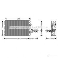 Испаритель кондиционера PRASCO Seat Toledo (1L) 1 Хэтчбек J0W W94 4045385230310 vnv077
