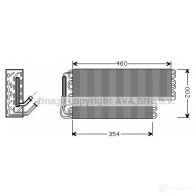 Испаритель кондиционера PRASCO AQ 66L msv384 Mercedes S-Class (W140, C140) 3 1991 – 1998 4045385073009