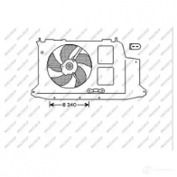 Вентилятор радиатора PRASCO PG009F006 1437644727 SL CIF