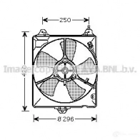 Вентилятор радиатора PRASCO 4045385092086 Toyota RZU CW to7541