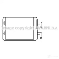 Радиатор печки, теплообменник PRASCO 2597657 4045385030514 JPGL K3 mz6079
