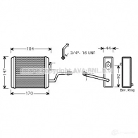 Радиатор печки, теплообменник PRASCO Bmw 7 (E38) 3 1994 – 2001 MGVA L7 4045385051410 bw6258