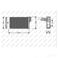 Радиатор печки, теплообменник PRASCO L O7W00V AD017H002 1438010982