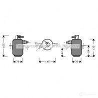 Радиатор печки, теплообменник PRASCO 66 CN9WK vw6259 4045385072224 Volkswagen Transporter (T4) 4 Фургон 2.5 TDI 88 л.с. 1998 – 2003