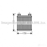 Радиатор печки, теплообменник PRASCO 4045385163663 mc6014 BQJJ JXU Smart Fortwo (451) 2 Кабриолет 1.0 (4533) 98 л.с. 2008 – 2024