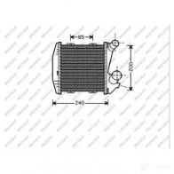 Интеркулер PRASCO DT 83MT 1437669533 ME302N002