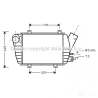 Интеркулер PRASCO Volkswagen Transporter (T4) 4 1990 – 2003 4045385225941 T S0SA vn4154