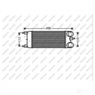 Интеркулер PRASCO CI523N001 Peugeot 508 1 (8E) Универсал 1.6 THP 156 л.с. 2010 – 2024 M JXXVFM