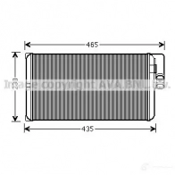 Интеркулер PRASCO FFB60 SK418N 004 Skoda Superb (3U) 1 2001 – 2008 vn4238