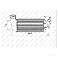 Интеркулер PRASCO Peugeot Expert 2 (VF3) Кабина с шасси 2.0 HDi 165 163 л.с. 2009 – 2024 YO 14G CI942N003