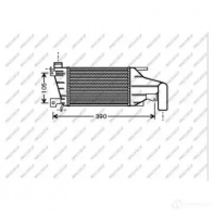 Интеркулер PRASCO Opel Astra (H) 3 Хэтчбек 1.7 CDTI (L48) 80 л.с. 2004 – 2010 OP410N004 T 4856Q