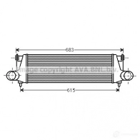 Интеркулер PRASCO Audi TT (8J3) 2 Купе 2.5 Rs Quattro 340 л.с. 2009 – 2014 4045385163908 W YSJ7W ai4307