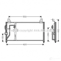 Интеркулер PRASCO 4045385204748 Skoda Superb (3U) 1 2001 – 2008 vw4372 J9 MO8J3