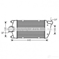 Интеркулер PRASCO 4045385167074 L 68A6AS Porsche 911 (997) 4 Купе 3.8 Turbo 500 л.с. 2010 – 2012 pr4061