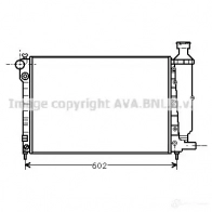 Интеркулер PRASCO ME522N 001 ms4353 Mercedes S-Class (W220, C215) 2 1998 – 2005 FSEHYAL