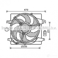 Интеркулер PRASCO 4045385176854 Renault Kangoo Be Bop rt4484 LLR4 QW