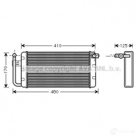 Интеркулер PRASCO Volkswagen Golf 6 (5K1) Хэтчбек 2.0 GTi 200 л.с. 2009 – 2013 vn4227 KEEXF A D320N006