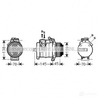 Интеркулер PRASCO Volkswagen Transporter (T4) 4 Фургон 2.8 VR6 204 л.с. 2000 – 2003 4045385069651 vw4246 QFXJ Q3N