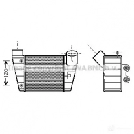 Интеркулер PRASCO AD0 16N007 Audi A3 (8L1) 1 Хэтчбек 1.8 S3 Quattro 224 л.с. 2001 – 2003 LPK8AAI ai4283