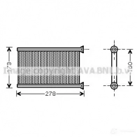 Интеркулер PRASCO bw4581 4045385234486 C5 GUFW 1424408729 - Изображение 2