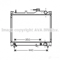 Радиатор АКПП PRASCO 1437680576 5EVQN N ol3698 - Изображение 3