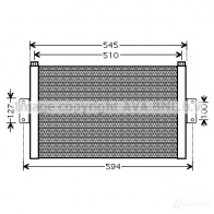 Радиатор АКПП PRASCO 1425119890 uv3128 4045385071265 VUE PWH