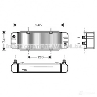 Масляный радиатор двигателя PRASCO ai3131 2574524 4045385002535 U 0MYS2