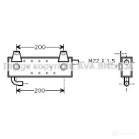 Масляный радиатор двигателя PRASCO HX9A 3 4045385064632 Citroen C5 3 (RD, RW, PF3) 2008 – 2017 mn3039