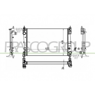 Радиатор охлаждения двигателя PRASCO Opel Corsa (D) 4 Хэтчбек 1.4 (L08. L68) 120 л.с. 2012 – 2014 OP035R004 U9OBIP 8