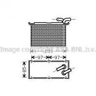 Радиатор охлаждения двигателя PRASCO S W6FV9X 2605492 4045385041091 st2027