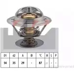 Термостат ож KW EPS 1.880.515S 3304544 580 515S FACET 7.8515S
