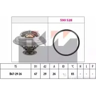 Термостат ож KW FACET 7.8526 EPS 1.880.526 580 526 3304553